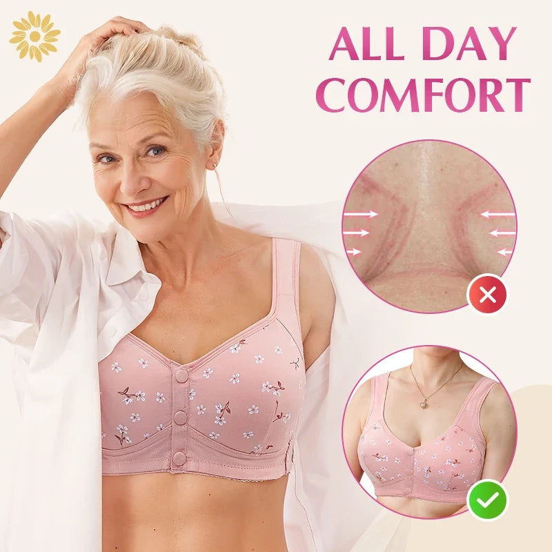 LAST DAY SALE 80% OFF - Comfortable & Convenient Front Button Bra