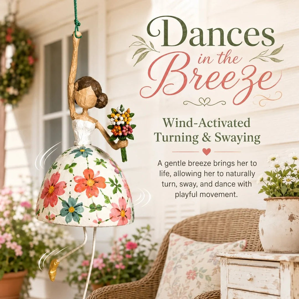 💃Last Day 49% OFF – 🌸Whimsical Dancing Lady Hanging Ornament ✨