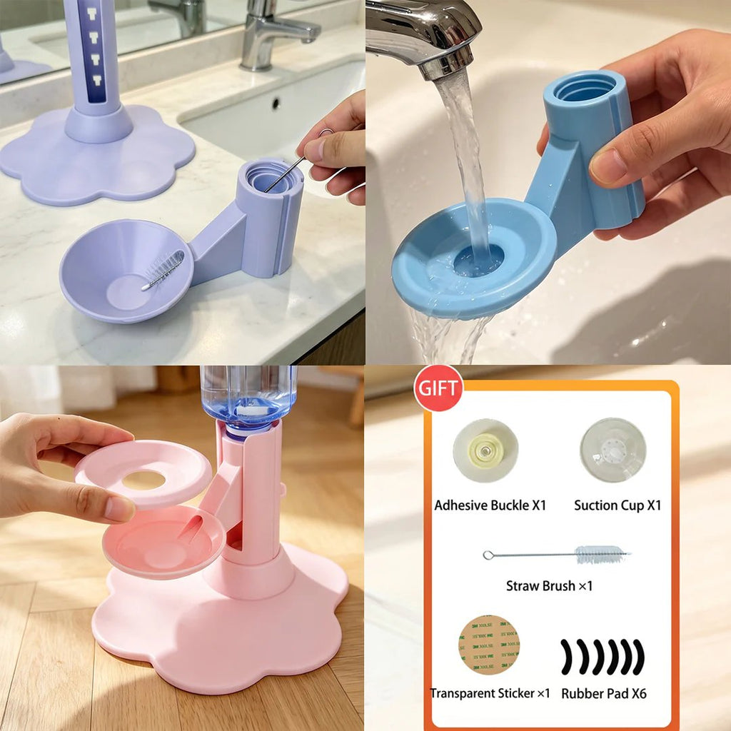 Personalized Adjustable Pet Water Dispenser