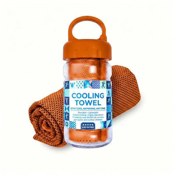 A Cooling, Anti-perspiration Towel You Can Use Anywhere, Anytime! Reusable, Soft, Absorbent And Cooling.