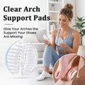 Clear Silicone Arch Support Pads