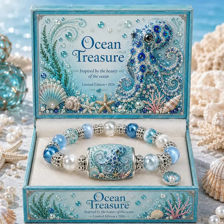 "Ocean Guardian" Relief Art Bracelet