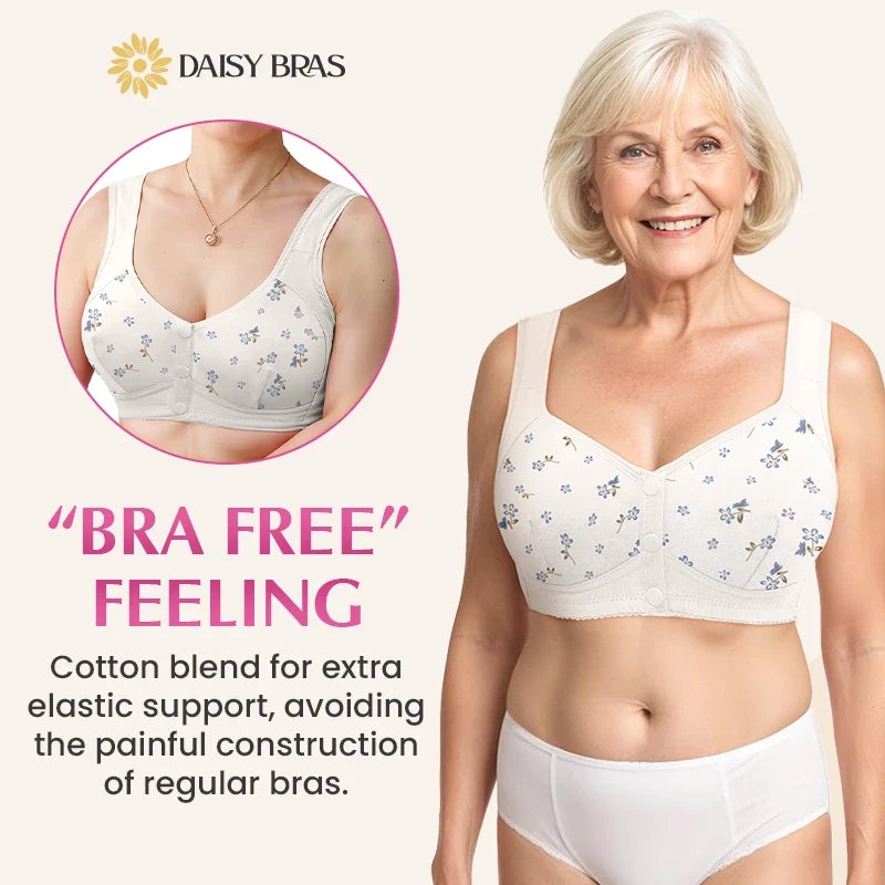 LAST DAY SALE 80% OFF - Comfortable & Convenient Front Button Bra