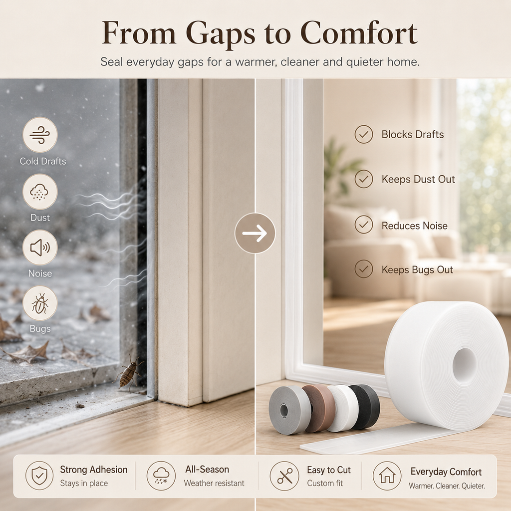 Self Adhesive Door Weather Stripping Seal