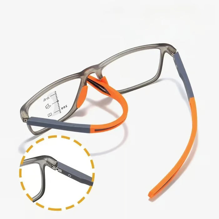 Multifocal Glasses🔥Get Crystal Clear Vision From Phone to Far Away-No More Squinting!