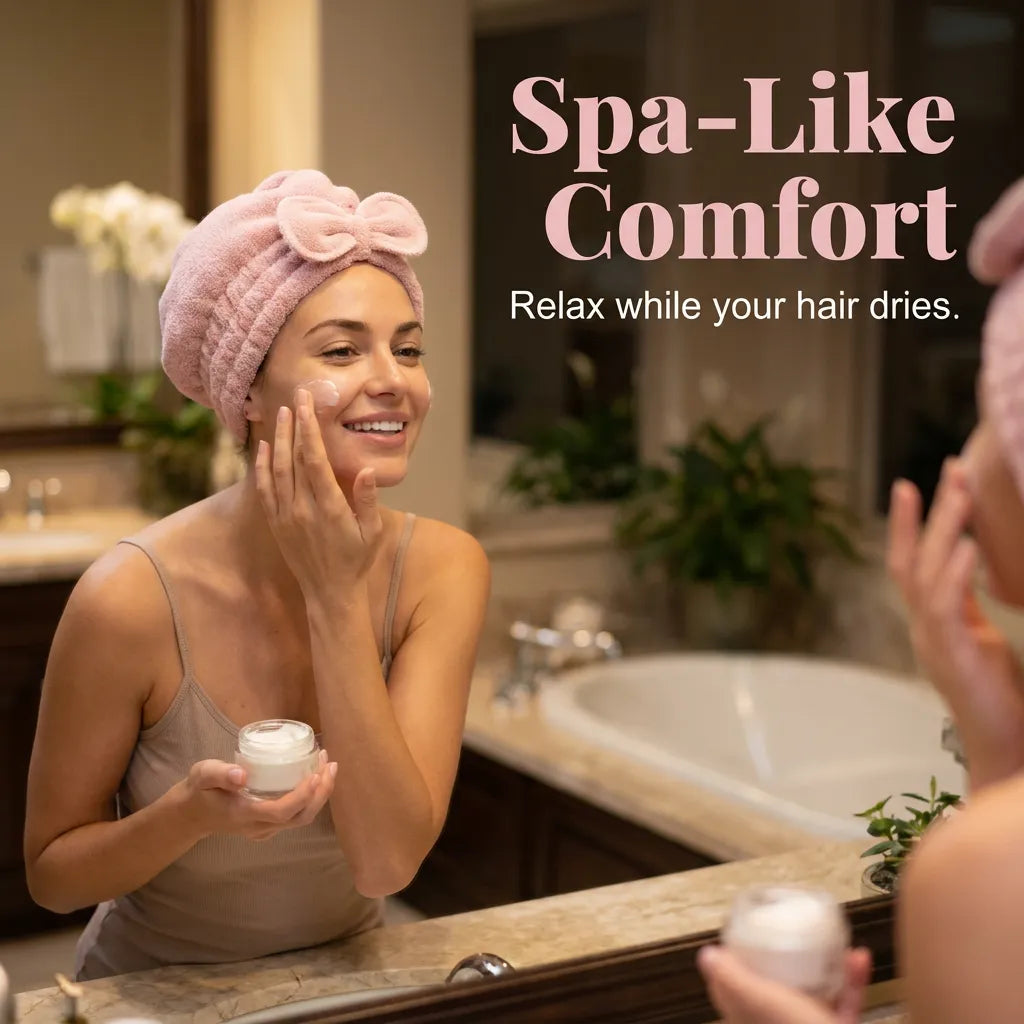 💗Most Loved💥Ultra-Absorbent Hair Towel Set