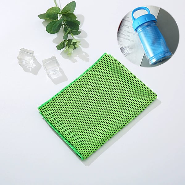 A Cooling, Anti-perspiration Towel You Can Use Anywhere, Anytime! Reusable, Soft, Absorbent And Cooling.