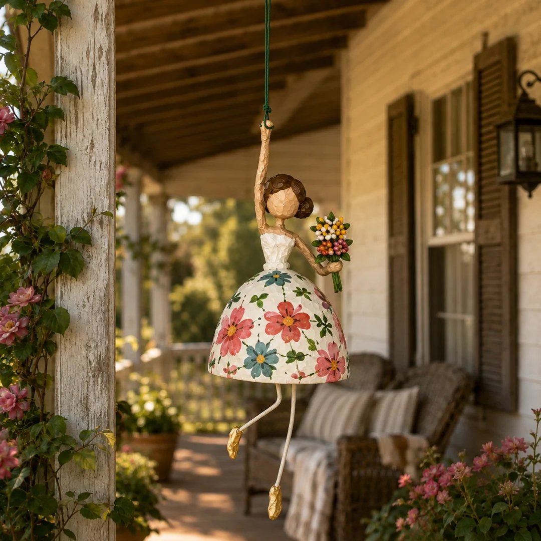 💃Last Day 49% OFF – 🌸Whimsical Dancing Lady Hanging Ornament ✨