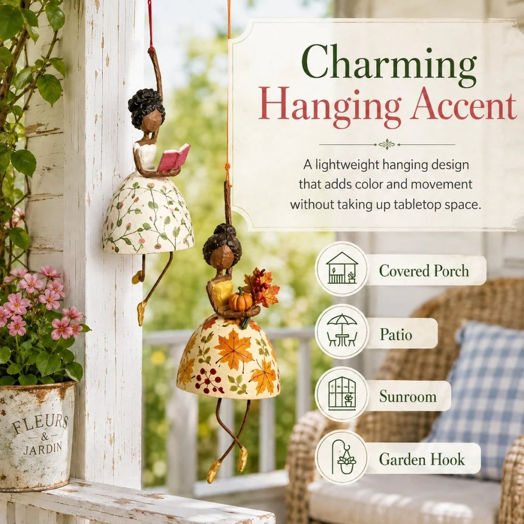 💃Last Day 49% OFF – 🌸Whimsical Dancing Lady Hanging Ornament ✨