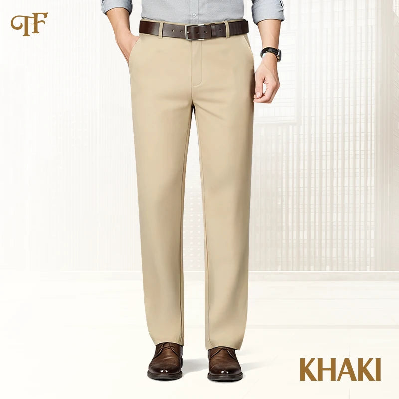Men's High Stretch Straight Fit Pants