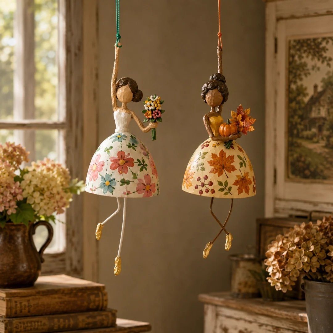 💃Last Day 49% OFF – 🌸Whimsical Dancing Lady Hanging Ornament ✨
