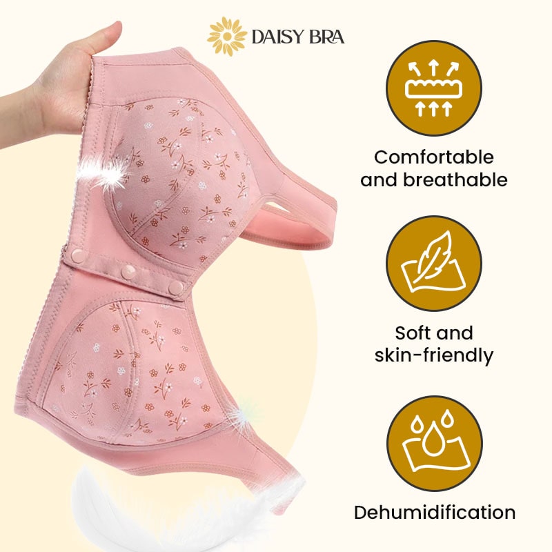 LAST DAY SALE 80% OFF - Comfortable & Convenient Front Button Bra