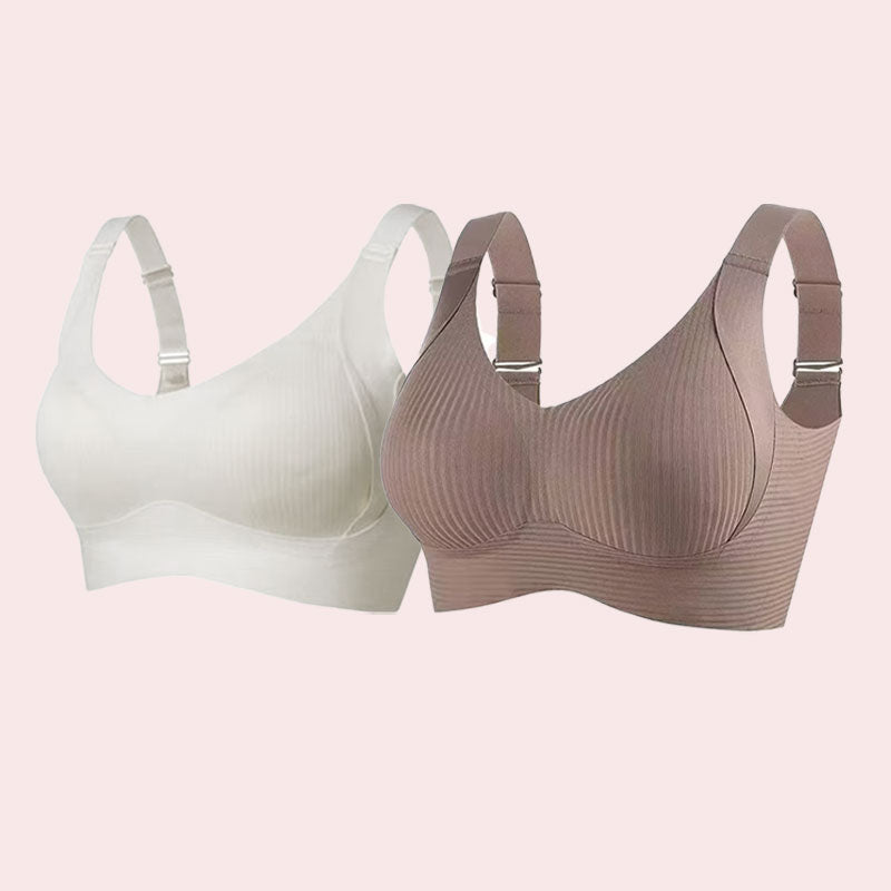 🔥 Today Only: Buy One, Get Three! Ultimate Wire-Free Push-Up Bra – Instant Lift & Firmness, No More Sagging! 👍
