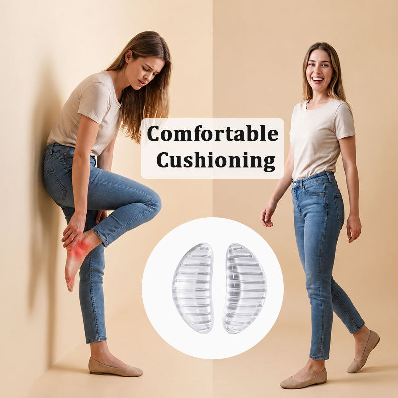 Clear Silicone Arch Support Pads