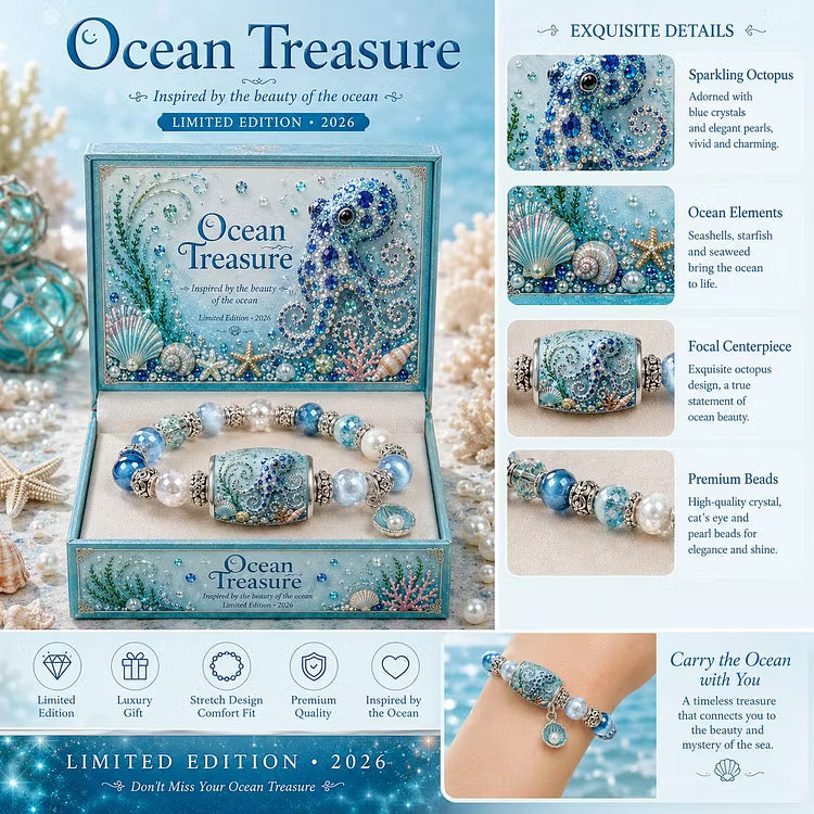 "Ocean Guardian" Relief Art Bracelet