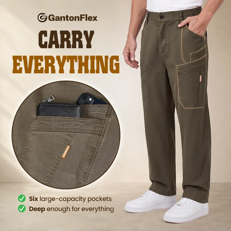 Men's 6-Pocket Classic Straight Fit Jeans