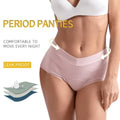 🩲 High-Waisted Leak Proof Period Panties – Absorbent, breathable & odor-control – up to 3 tampons worth of protection – comfortable for all-day wear 🩸