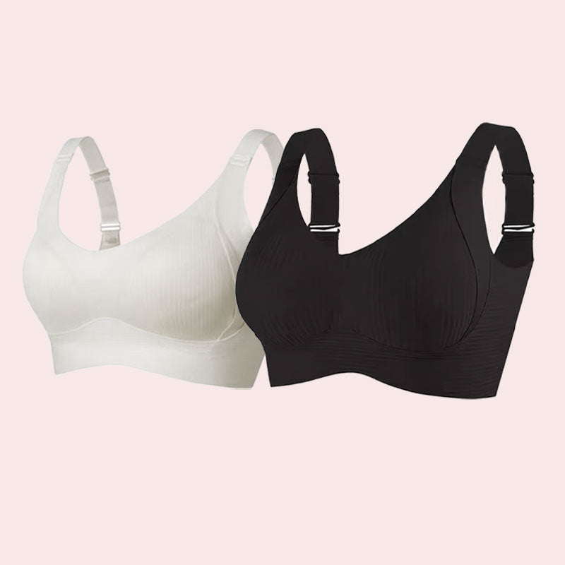 🔥 Today Only: Buy One, Get Three! Ultimate Wire-Free Push-Up Bra – Instant Lift & Firmness, No More Sagging! 👍