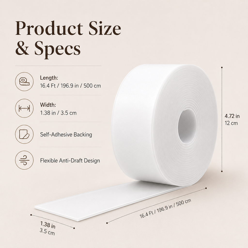 Self Adhesive Door Weather Stripping Seal