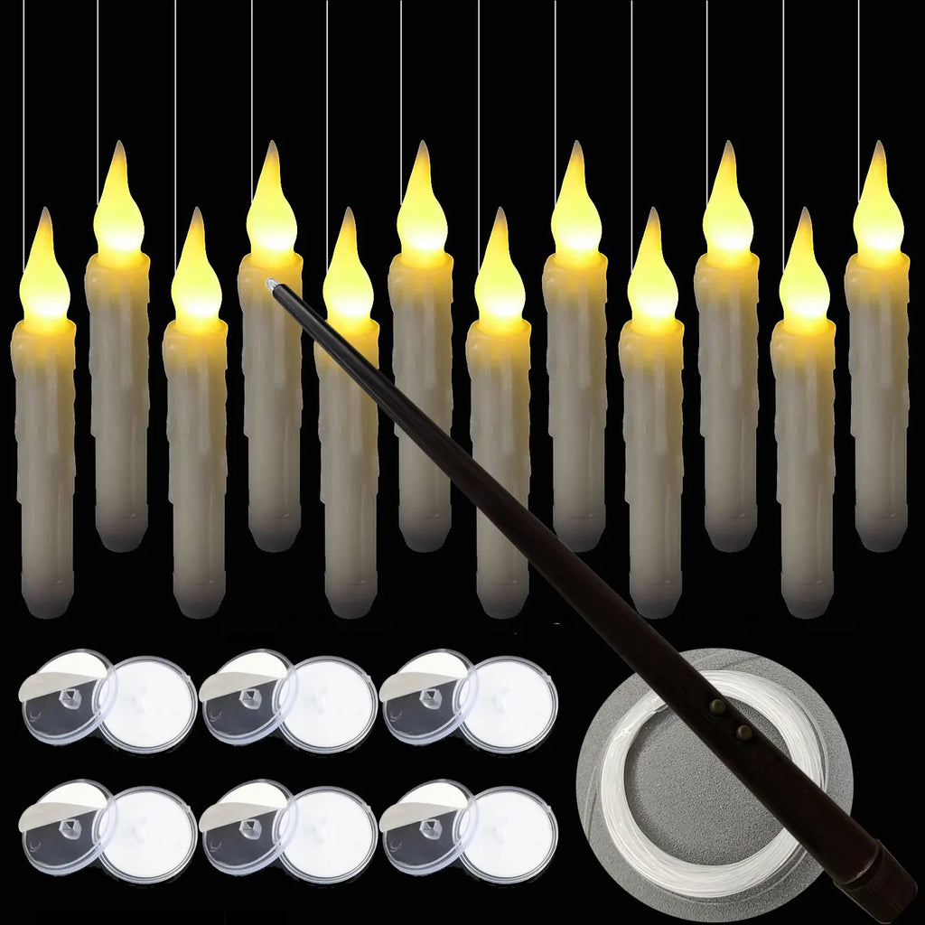 🎄 Floating Candles