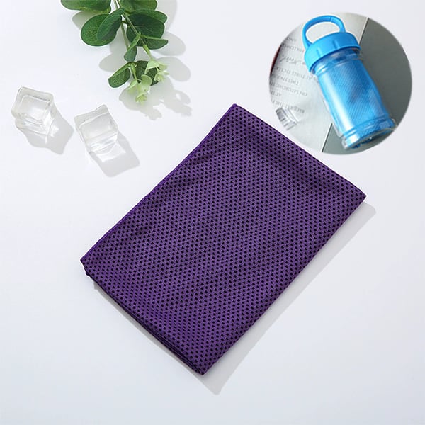 A Cooling, Anti-perspiration Towel You Can Use Anywhere, Anytime! Reusable, Soft, Absorbent And Cooling.