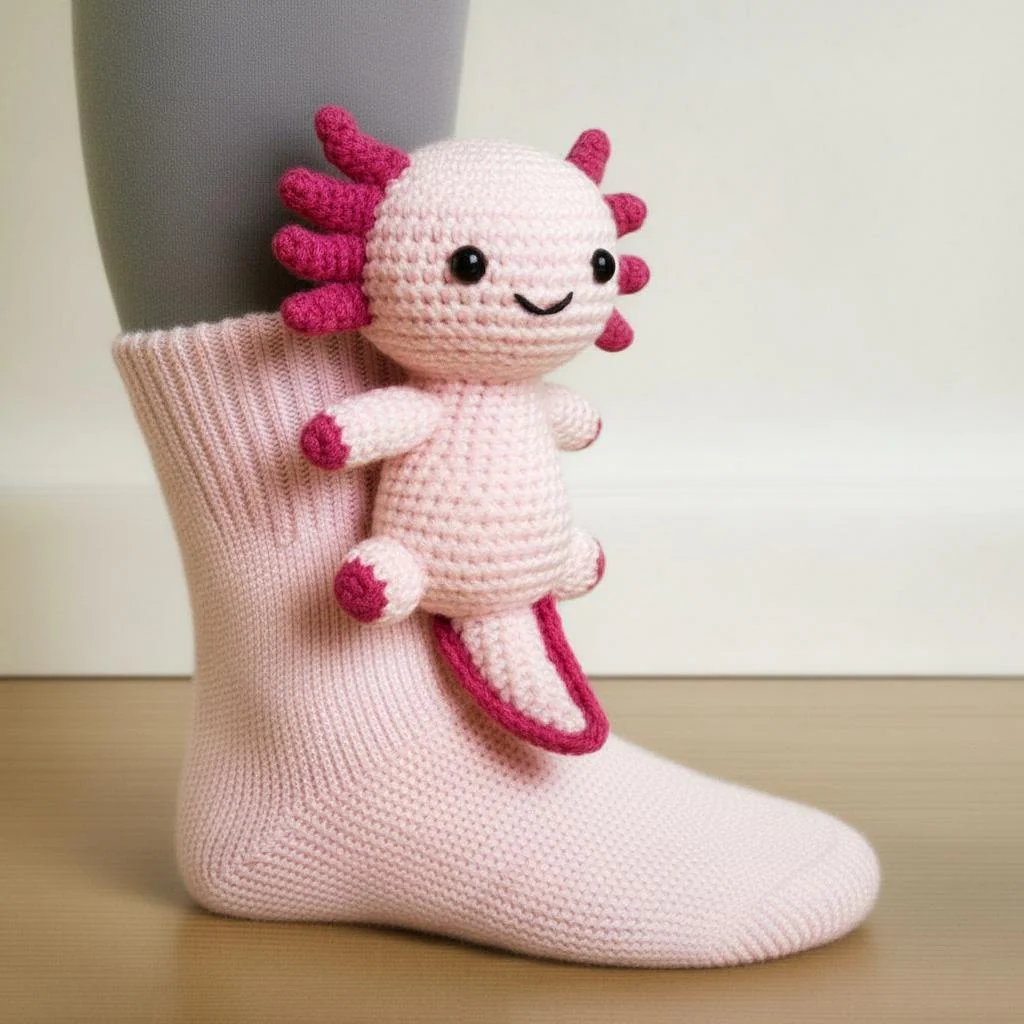 🎄🎅Simulation handgestrickte Tiersocken – warm, geeignet für zu Hause