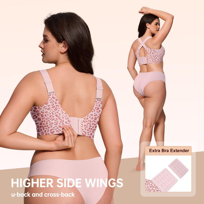 🏆LAST DAY SALE 50% OFF 🔥OEAK Women Jelly Bras Wirefree Full Coverage No Underwire Everyday Bras Comfortable Wireless Padded Tshirt Bra👍