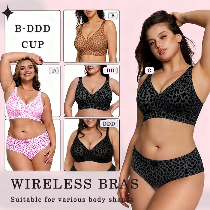 🏆LAST DAY SALE 50% OFF 🔥OEAK Women Jelly Bras Wirefree Full Coverage No Underwire Everyday Bras Comfortable Wireless Padded Tshirt Bra👍
