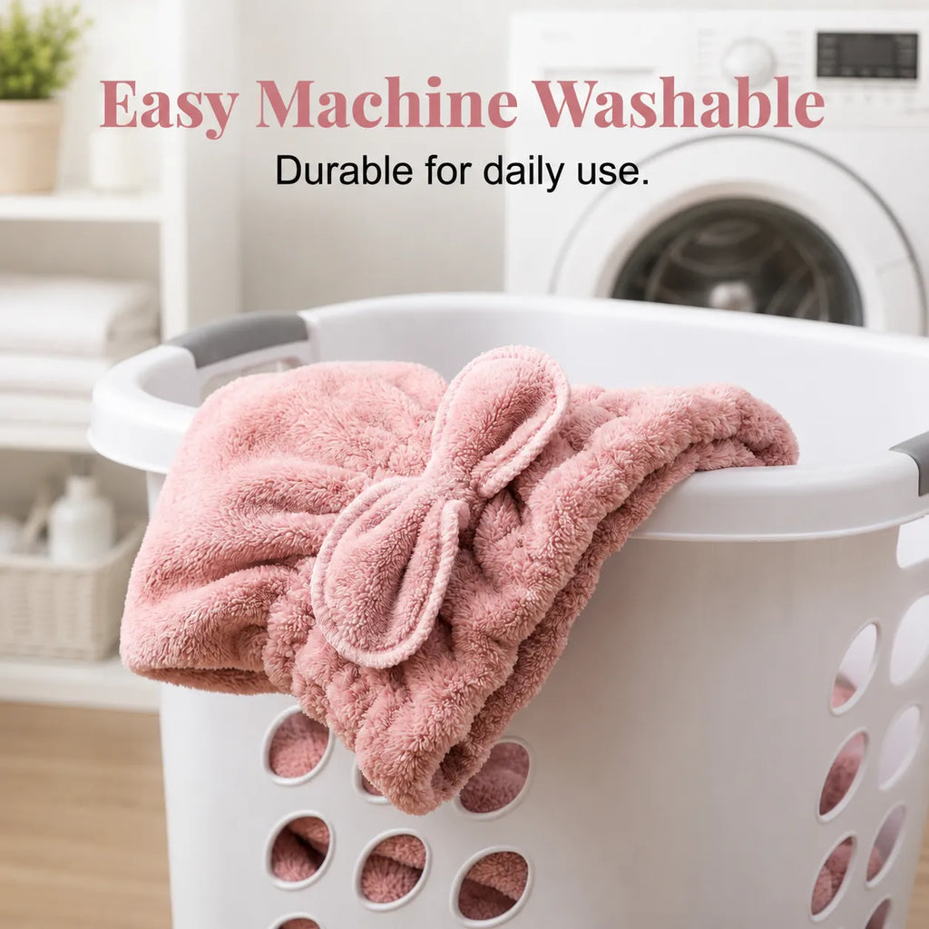 💗Most Loved💥Ultra-Absorbent Hair Towel Set