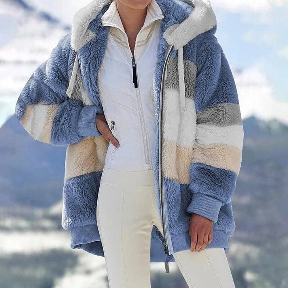 📢📢50% OFF!!!🎉✨Contrasting plush padded coat 🔥 Limited-time discount