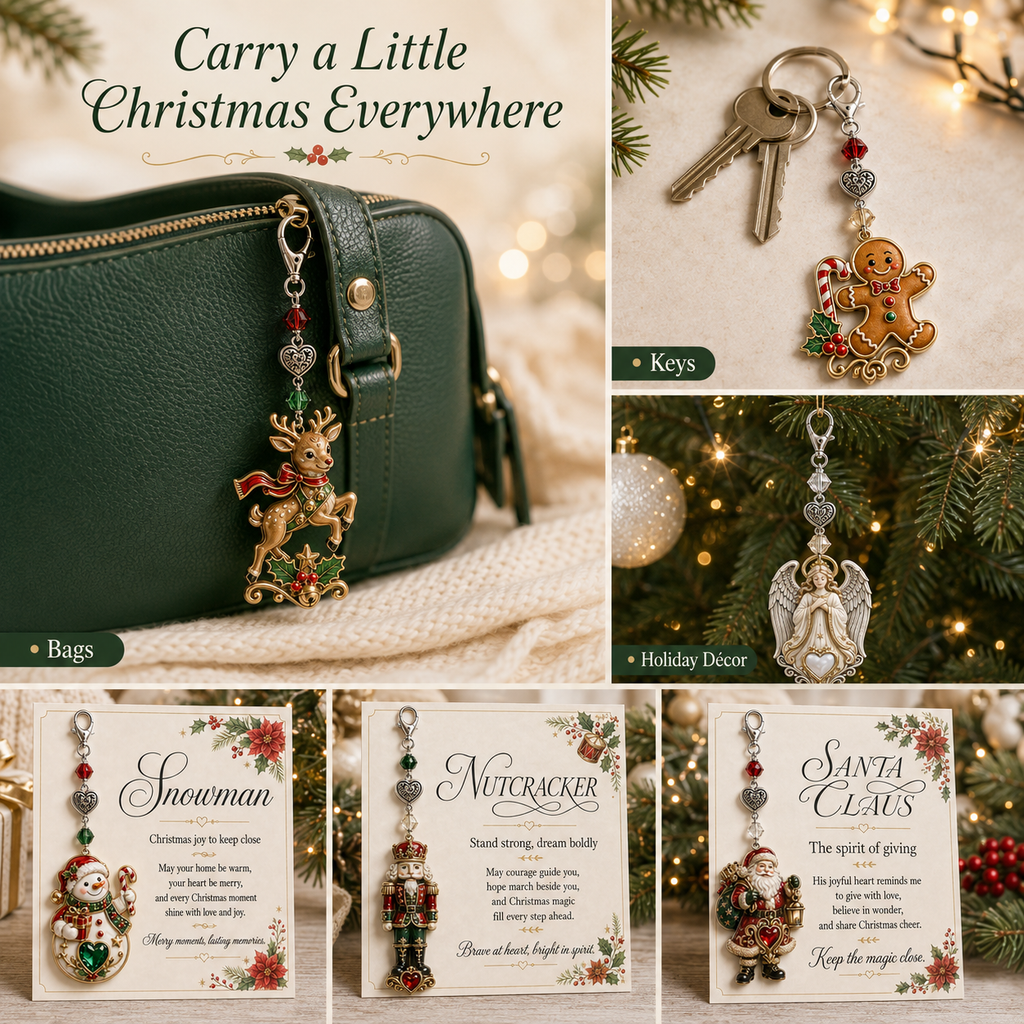 🎅Christmas Early Discount 49% Off 🎄Christmas Keepsake Keychain Card&Pocket Hug✨