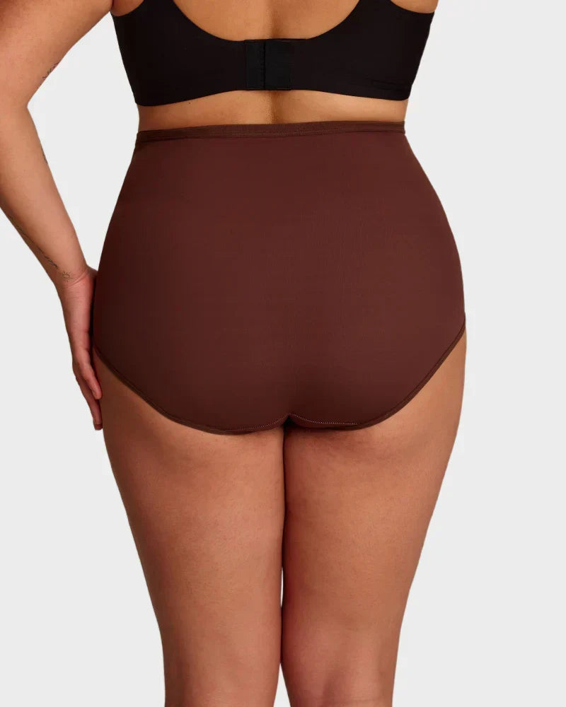 🌸Last Day✨Plus-Size High-Waist Cross Tummy Control Panties