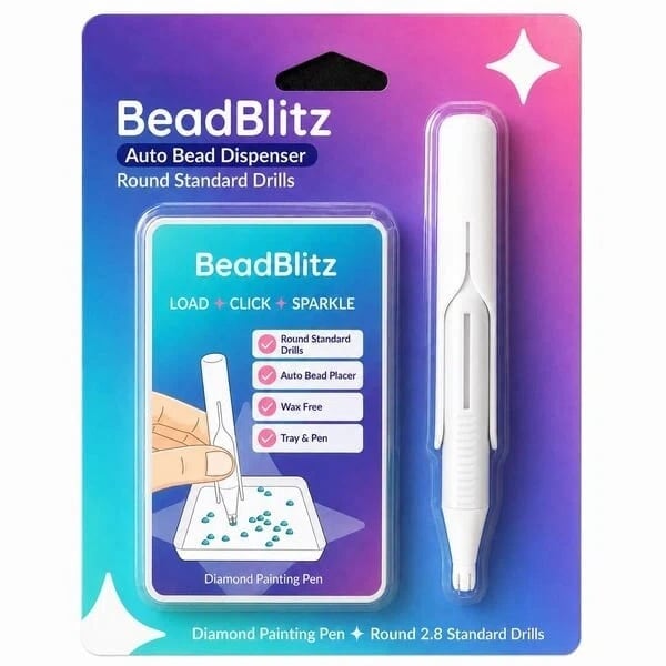 🔥💎 Automatic Diamond Painting Bead dispenser