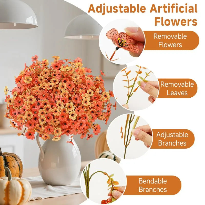 🍁UV-Resistant Artificial Daisy Flowers  for Fall Decor Halloween