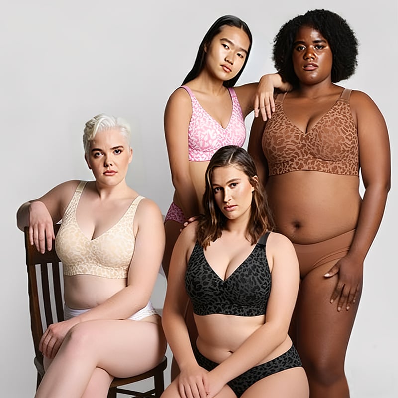 🏆LAST DAY SALE 50% OFF 🔥OEAK Women Jelly Bras Wirefree Full Coverage No Underwire Everyday Bras Comfortable Wireless Padded Tshirt Bra👍