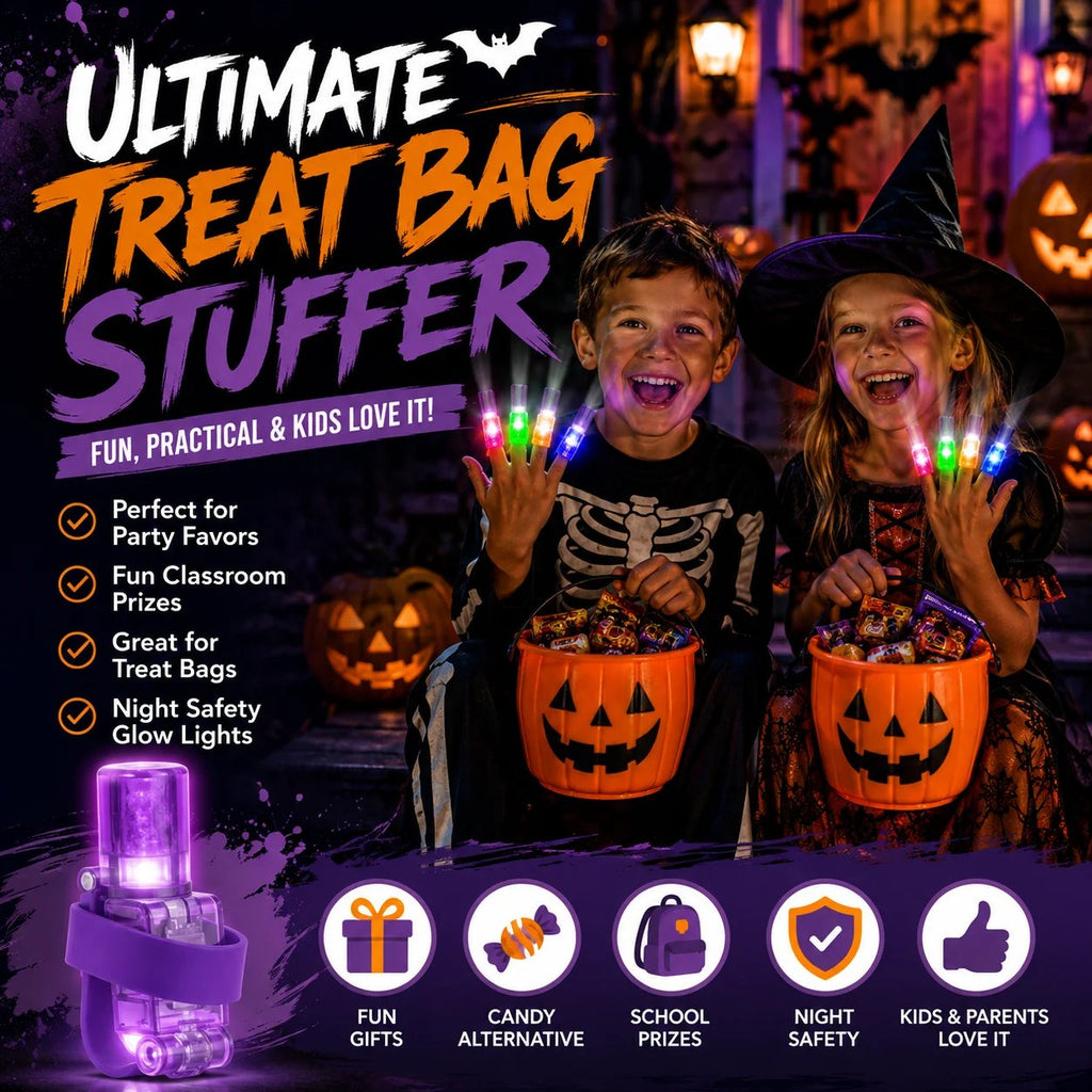 🎃Halloween Finger Projector – Mini Pattern Projector (36 pieces)