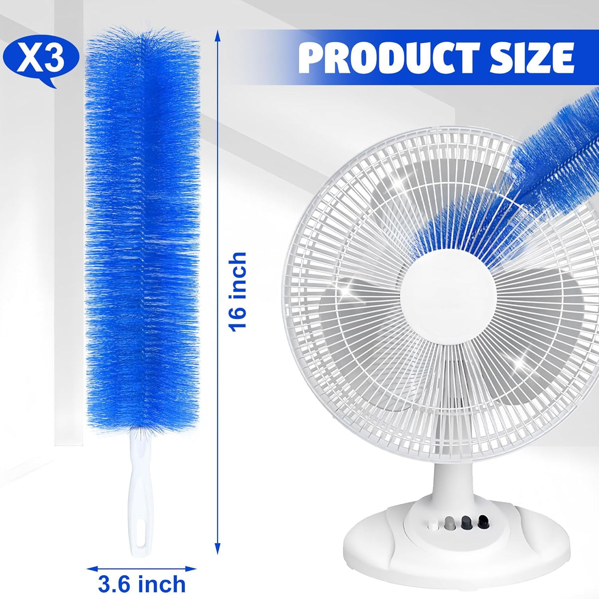 ✈️Last Day 50% OFF✨Bendable Microfiber Head,Reusable Dust Remover