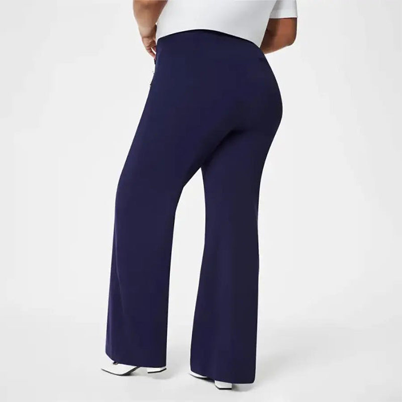 🍂High-waisted wide-leg trousers
