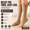 Easy-On Zipper Compression Socks