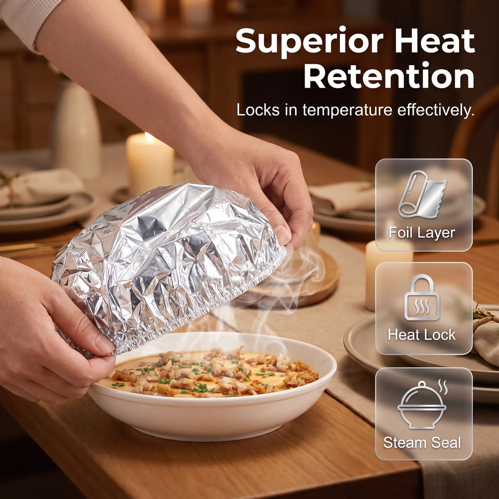 🔥HOT SALE⚡Aluminum Foil Insulated Food Covers