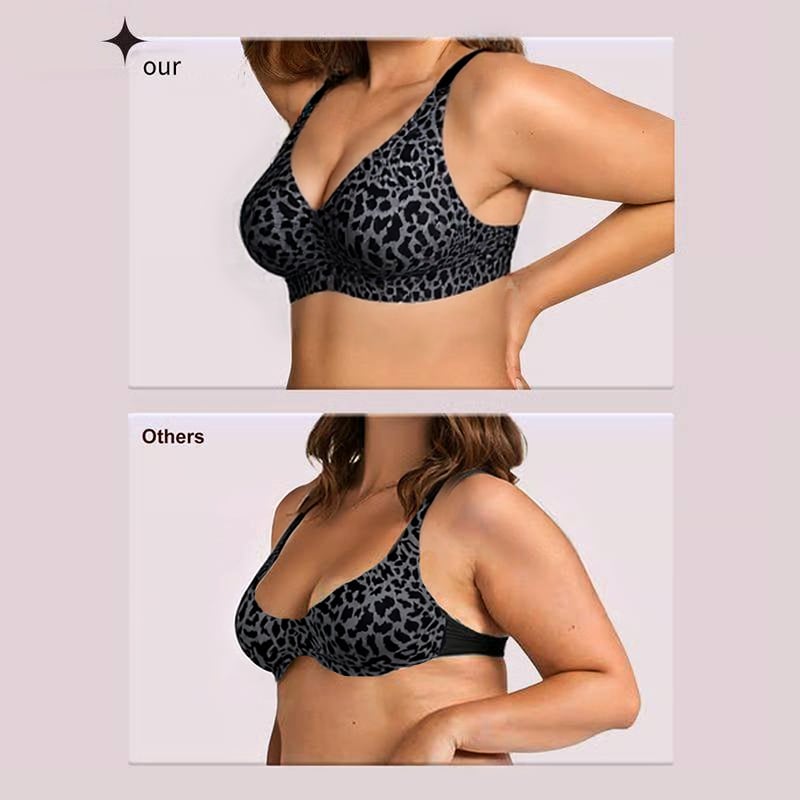 🏆LAST DAY SALE 50% OFF 🔥OEAK Women Jelly Bras Wirefree Full Coverage No Underwire Everyday Bras Comfortable Wireless Padded Tshirt Bra👍