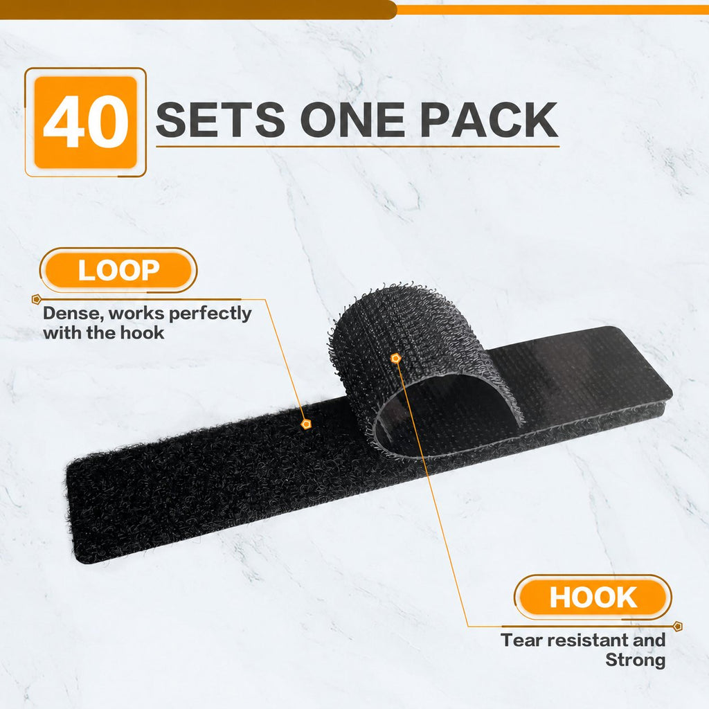 📌Heavy duty Velcro strips with adhesive
