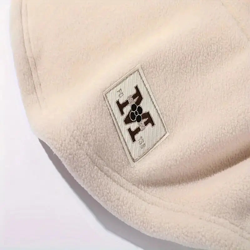 One-piece Flannel Warm Mask Hat for Cycling