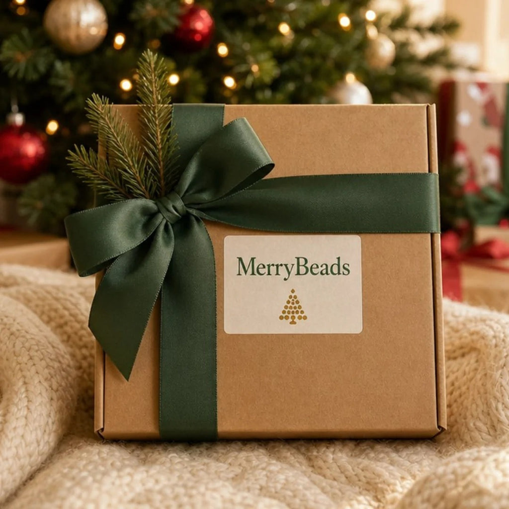 DIY Beaded Christmas Tree Kit – Sparkling Holiday Decoration