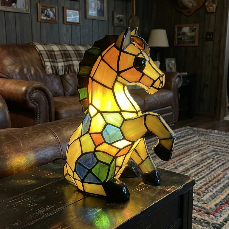 🌻🐮Creative Highland Cow Sunflower LED Night Light