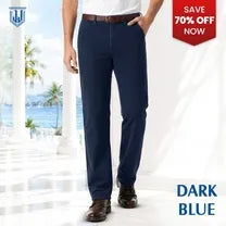 Men's Classic Straight Fit Stretch Jeans