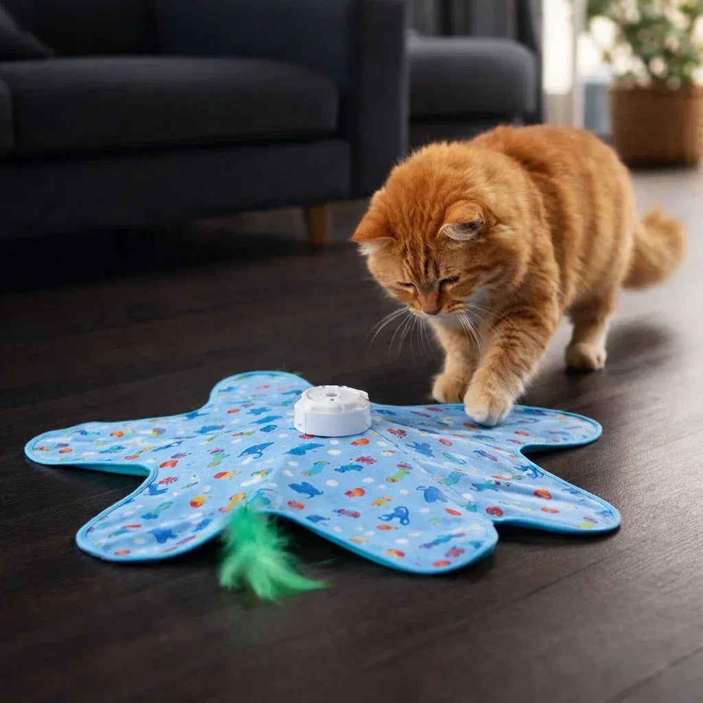 Automatic cat toy for stress relief and playtime fun