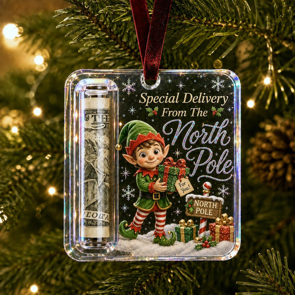 🔥LAST DAY 50% OFF - 🎄Christmas Cash Gift Ornament- Make Cash Feel Like A Real Christmas Gift💵