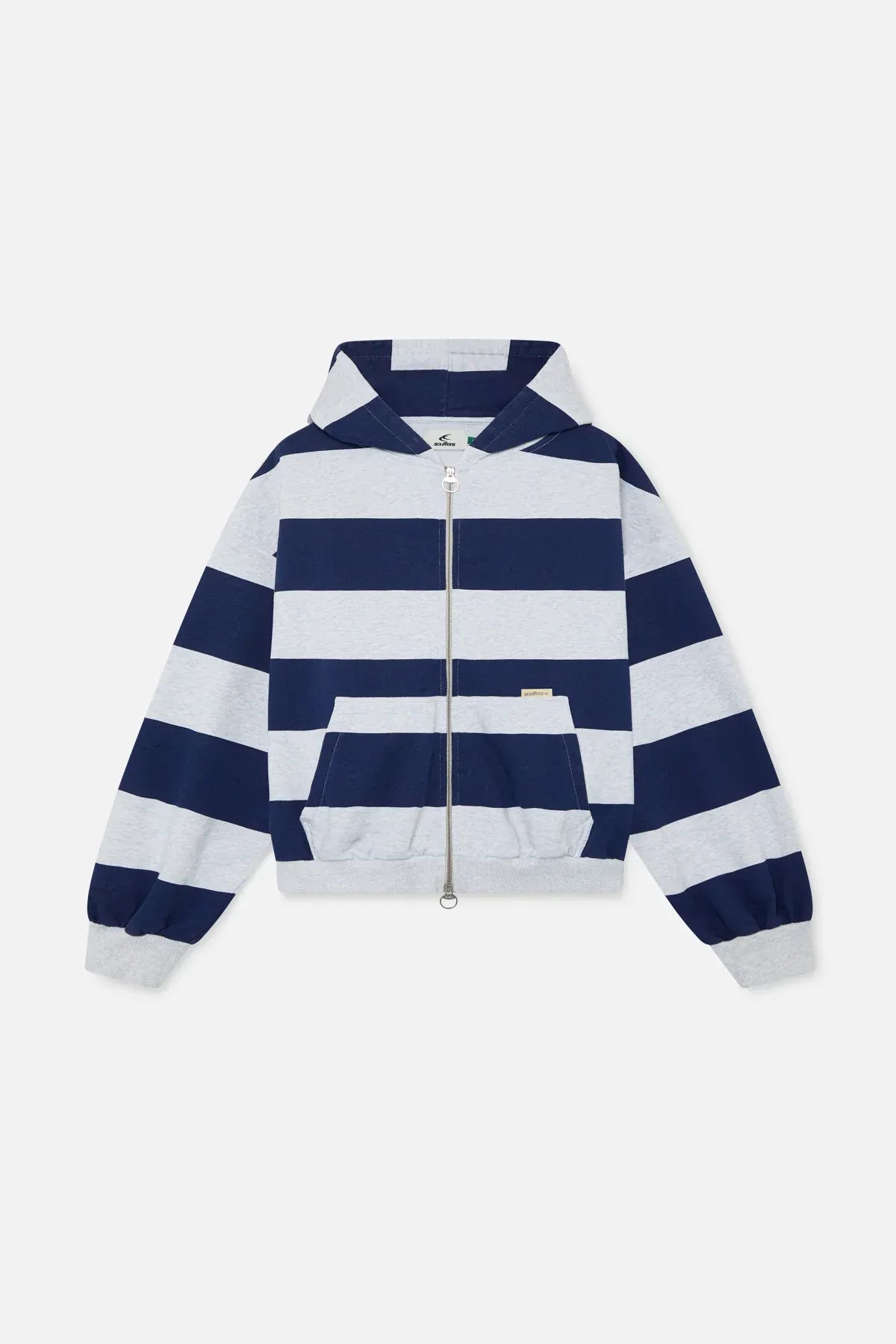 2026 New Striped Cropped Hoodie