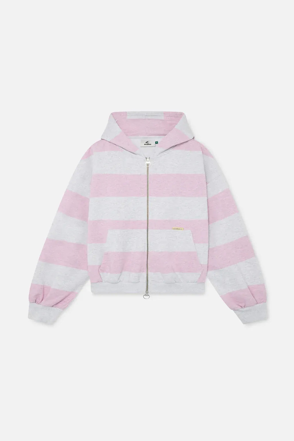 2026 New Striped Cropped Hoodie